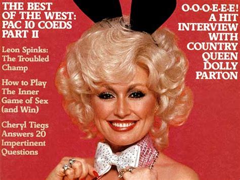 Dolly Parton Recreated 1978 Playboy Magazine Cover Look